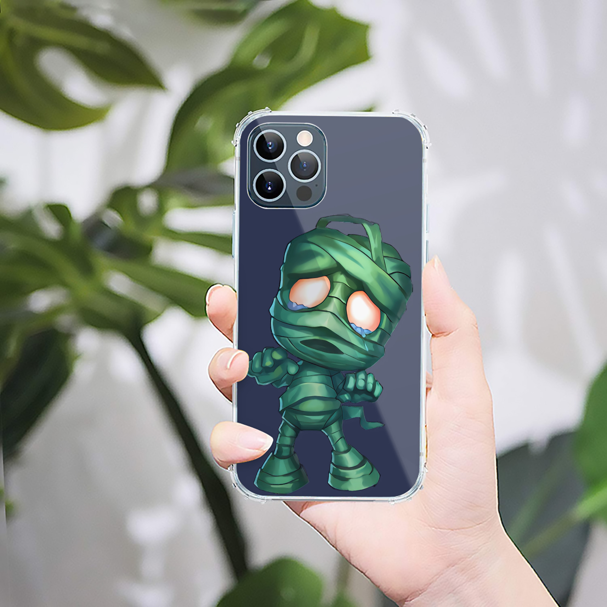 （画像用） リーグ・オブ・レジェンド League of Legends LOL 【iPhone 12シリーズ対応】透明スマホケース（クリアソフトケース）